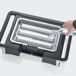 Neue Produkte -Geschäft Für Grillzubehör Severin Elektrogrill Senoa pg8114 aluschale