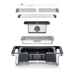 Severin Elektro Tischgrill SENOA Digital Boost - Boost Zone 500°C - 3.000 W 27 Severin Elektro Tischgrill SENOA Digital Boost - Boost Zone 500°C - 3.000 W -Geschäft Für Grillzubehör Severin Elektrogrill Senoa pg8114 explosion