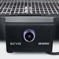 Severin Elektrogrill SEVO GTS - Boost Zone 500°C - Mit Deckel Und Grillwagen - 3.000 W - Inkl. Grillfürst Premium Grillbesteck Set Und Premium Grillbürste -Geschäft Für Grillzubehör Severin Elektrogrill Sevo G pg8104 display 3 2