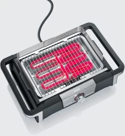 Severin Elektro Tischgrill SENOA Boost - Boost Zone 500°C - 3.000 W 14 Severin Elektro Tischgrill SENOA Boost - Boost Zone 500°C - 3.000 W -Geschäft Für Grillzubehör Severin Senoa boost s PG8113 boostzone