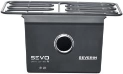 Severin Elektrogrill SEVO Smart Control GTS - Boost Zone 500°C - Mit Deckel Und Grillwagen - 3.000 W - Inkl. Grillfürst Premium Grillbesteck Set, Premium Grillbürste Und Grillspieße 4er Set -Geschäft Für Grillzubehör Severin Sevo Smart Control GTS PG8139 Heizung 1