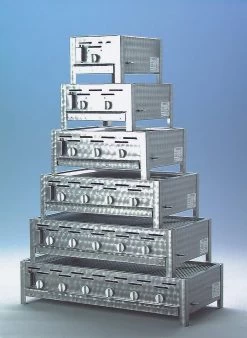 TGO 2-Brenner Gastrobräter / Gasbräter Mit Stahlpfanne