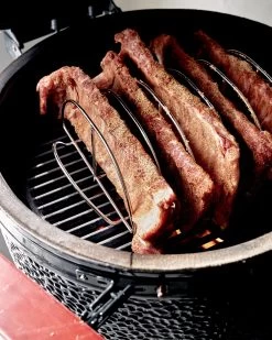 The Bastard Keramikgrill Classic Large - Complete - Schwarz Glänzend - Modell 2023 16 The Bastard Keramikgrill Classic Large - Complete - Schwarz Glänzend - Modell 2023 -Geschäft Für Grillzubehör The Bastard Classic Large Keramikgrill Rippchen