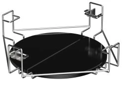 The Bastard Keramikgrill VX Large - Complete - Schwarz Matt - Modell 2023 -Geschäft Für Grillzubehör The Bastard Multilevel Cooking System Large Plate Setter 2