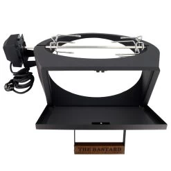 The Bastard Rotisserie & Pizza Set Medium Inkl. Drehspieß Und Pizzastein -Geschäft Für Grillzubehör The Bastard Pizza Rotisserie Medium BB818