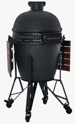 The Bastard Keramikgrill Urban Large - Complete - Schwarz Matt - Modell 2023 -Geschäft Für Grillzubehör The Bastard Urban Large Keramikgrill BU201 Rueckseite