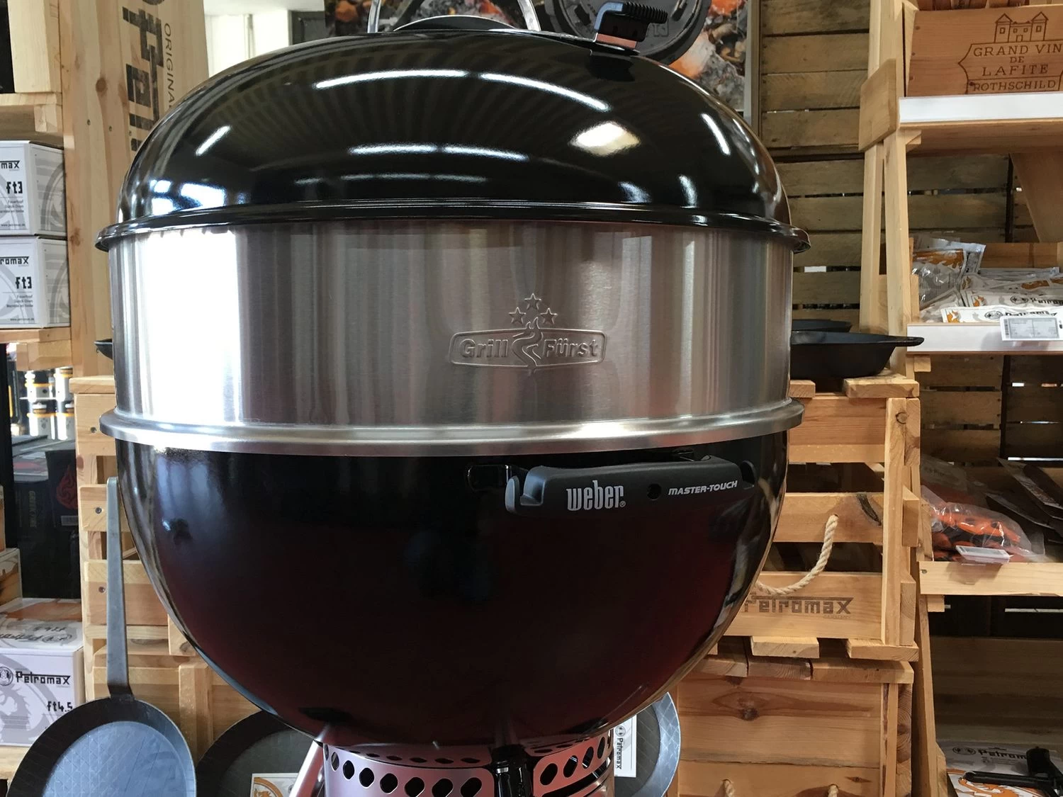 Grillfürst Garraum Erweiterung Für 57cm Kugelgrills 1 Grillfürst Garraum Erweiterung Für 57cm Kugelgrills