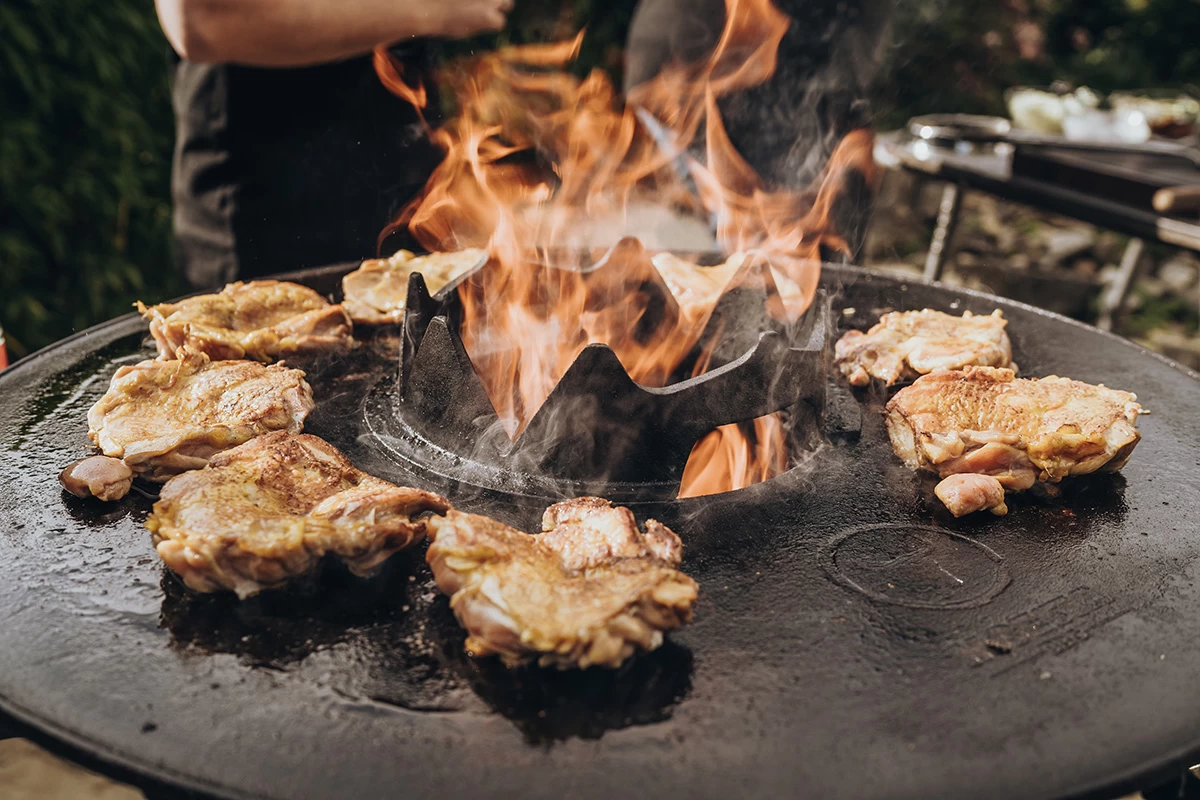 Moesta Wok Krone Für BBQ Disk 1 Moesta Wok Krone Für BBQ Disk