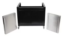 Grandhall Unterschrank Maxim - Schwarz Für 4B Mit Seitenkocher