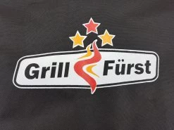 Grillfürst Abdeckhaube / Schutzhülle 197 X 65 X 126 Cm Imperial 690 / PRO 665 / LEX 730 / Summit 670 -Geschäft Für Grillzubehör grillfuerst abdeckhaube gewebe logo