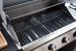 Grillfürst G401G 4-Brenner Einbaugrill - 1. FC Köln Edition - Gusseisenroste -Geschäft Für Grillzubehör grillfuerst g401 gussroste 2
