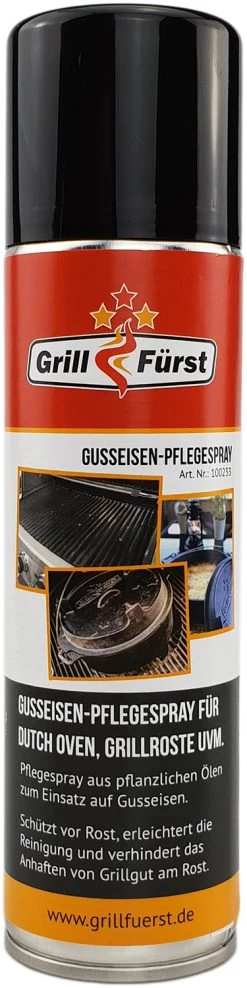 Grillfürst XXL Dutch Oven Set: Starterpaket Gusseisen - X-DEAL Mit Dutch Oven DO9+DO4, Kastenform BK4, Gusseisenpfanne Ø 30 Cm - Inkl. Großem Zubehörpaket -Geschäft Für Grillzubehör grillfuerst gusseisen pflegespray 1