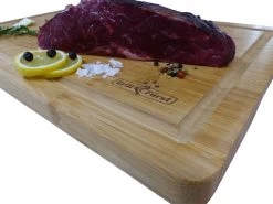 Grillfürst Bambus Schneidebrett Groß 50 X 30 Cm Bambus -Geschäft Für Grillzubehör grillfuerst schneidbrett gross