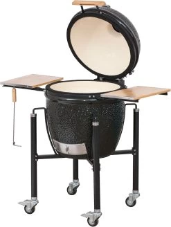 Monolith Grill Basic - MIT Gestell Und Seitentischen 8 Monolith Grill Basic - MIT Gestell Und Seitentischen -Geschäft Für Grillzubehör monolith classic basic offen 201000 black