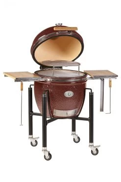 Monolith Grill LeChef Red Mit Gestell Und Seitentischen MG23R - Set - Auslaufmodell 20 Monolith Grill LeChef Red Mit Gestell Und Seitentischen MG23R - Set - Auslaufmodell -Geschäft Für Grillzubehör monolith lechef gestell geoeffnet 201030