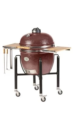 Monolith Grill LeChef Red Mit Gestell Und Seitentischen MG23R - Set - Auslaufmodell 21 Monolith Grill LeChef Red Mit Gestell Und Seitentischen MG23R - Set - Auslaufmodell -Geschäft Für Grillzubehör monolith lechef gestell seite 201030