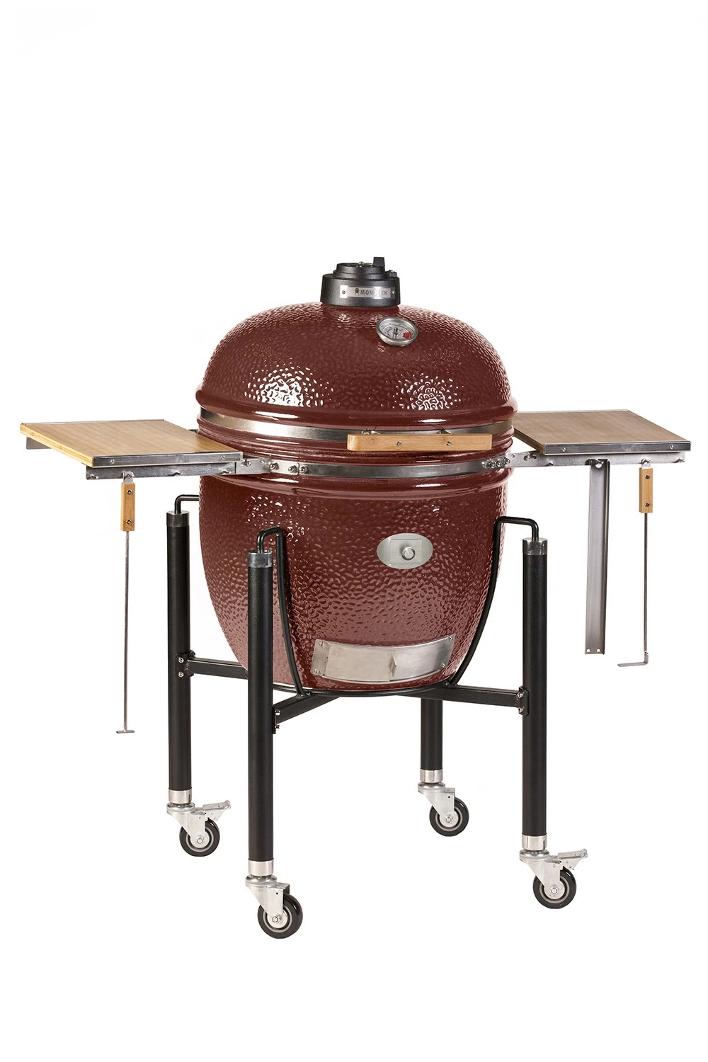 Monolith Grill LeChef Red Mit Gestell Und Seitentischen MG23R - Set - Auslaufmodell 2 Monolith Grill LeChef Red Mit Gestell Und Seitentischen MG23R - Set - Auslaufmodell – Bild 2