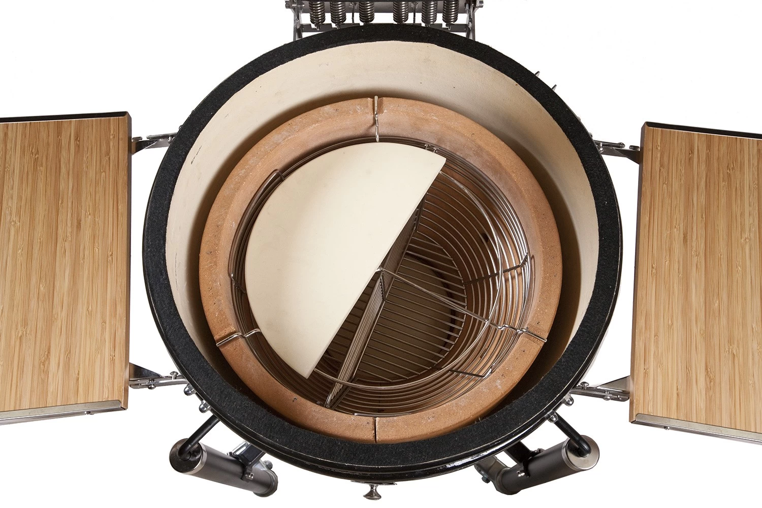 Monolith Grill LeChef Red Mit Gestell Und Seitentischen MG23R - Set - Auslaufmodell 11 Monolith Grill LeChef Red Mit Gestell Und Seitentischen MG23R - Set - Auslaufmodell – Bild 11