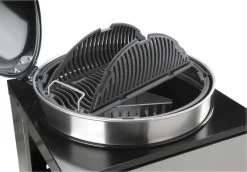 Napoleon Holzkohlegrill Kugelgrill Ø 57cm Im Rollwagen Mit Gussrost Und Deckelscharnier PRO22K-Cart-2 -Geschäft Für Grillzubehör napoleon grillrost hochgeklappt PRO22K CART 2