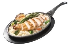 Napoleon Gusseisenpfanne Mit Untersetzer -Geschäft Für Grillzubehör napoleon gusseisen pfanne untersetzer 56003 d