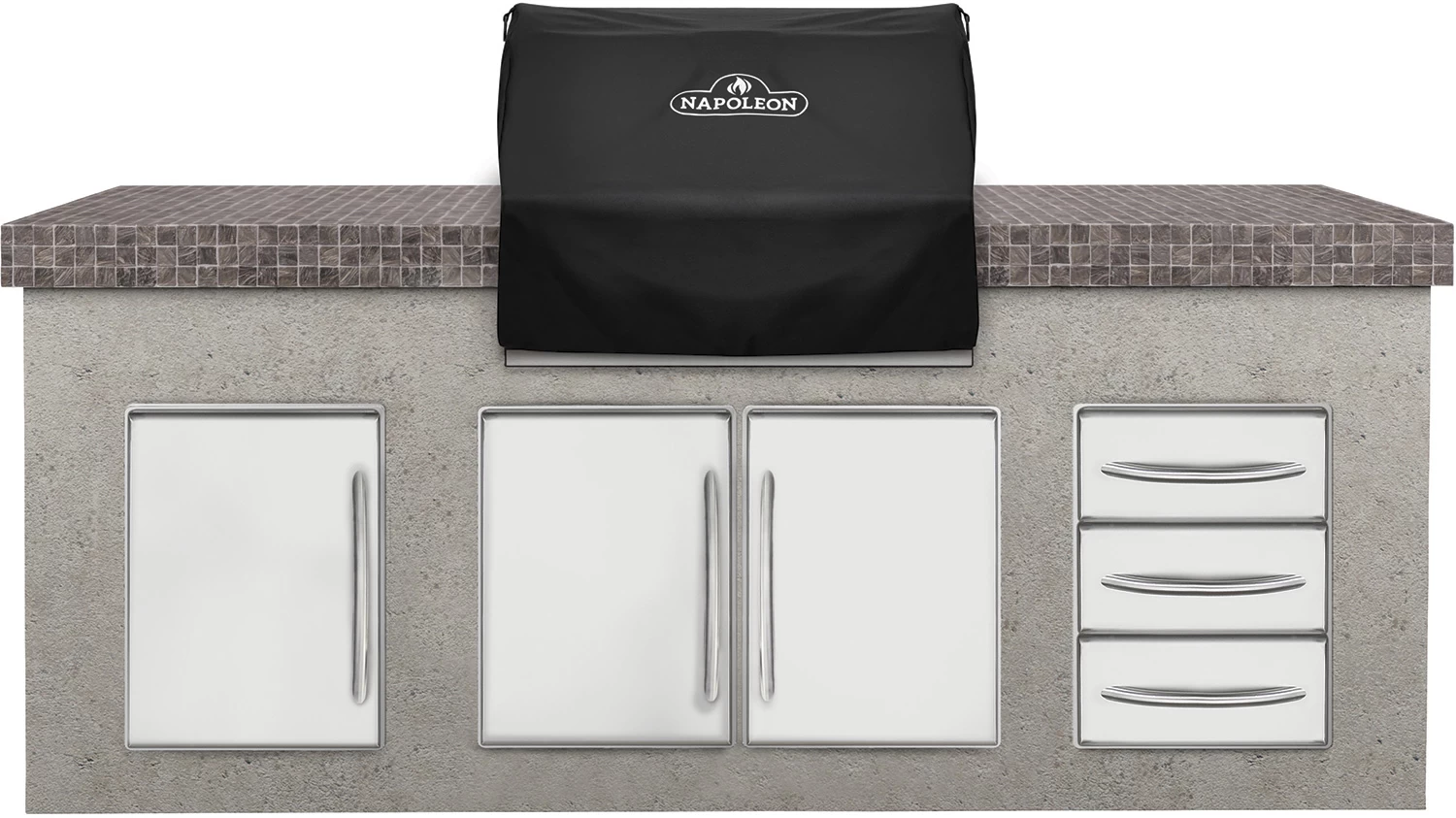Napoleon Abdeckhaube Für LEX 485 Einbau Gasgrill 1 Napoleon Abdeckhaube Für LEX 485 Einbau Gasgrill