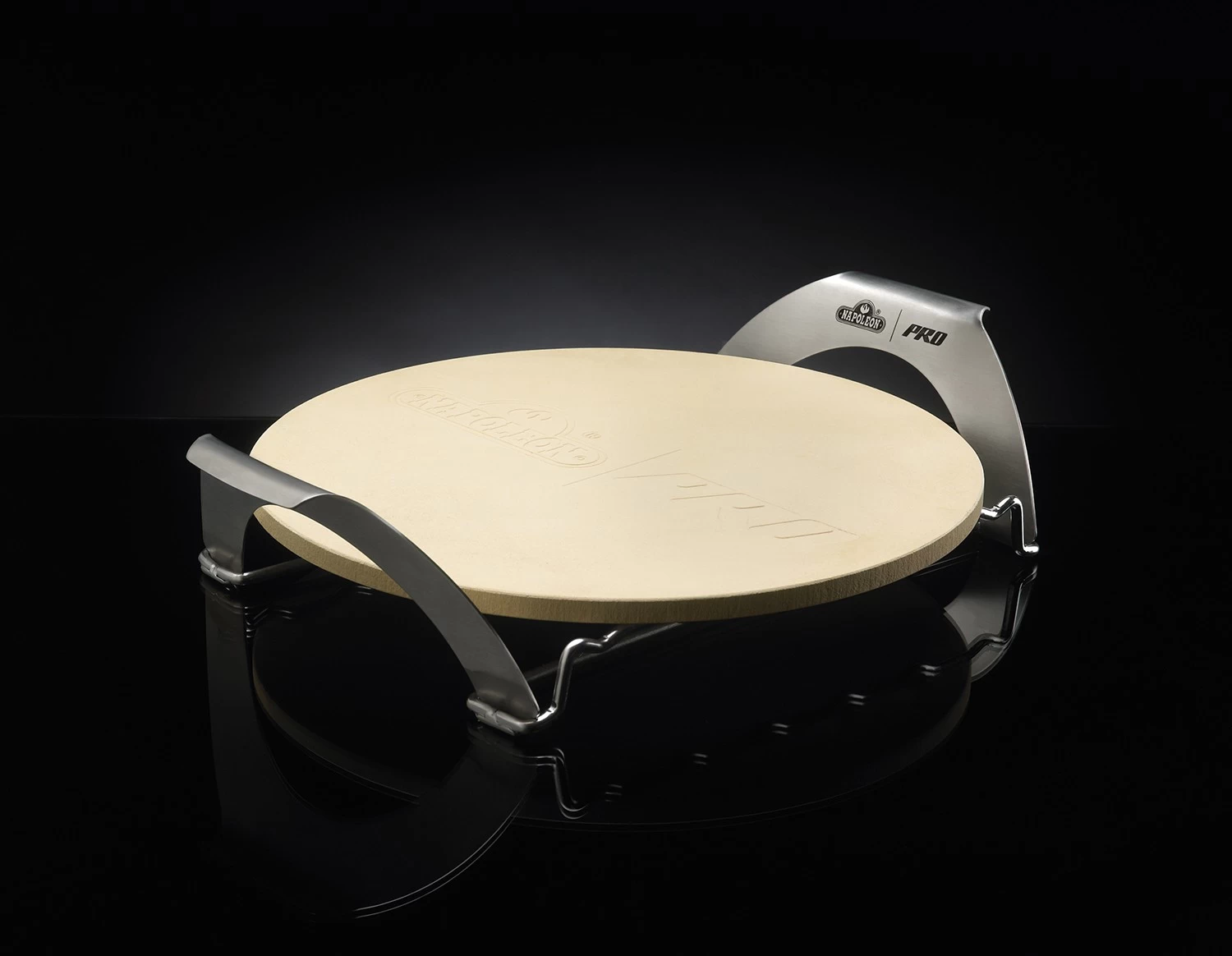 Napoleon PRO Pizzastein Mit Halterung Und Spießen - Auslaufartikel 3 Napoleon PRO Pizzastein Mit Halterung Und Spießen - Auslaufartikel – Bild 3