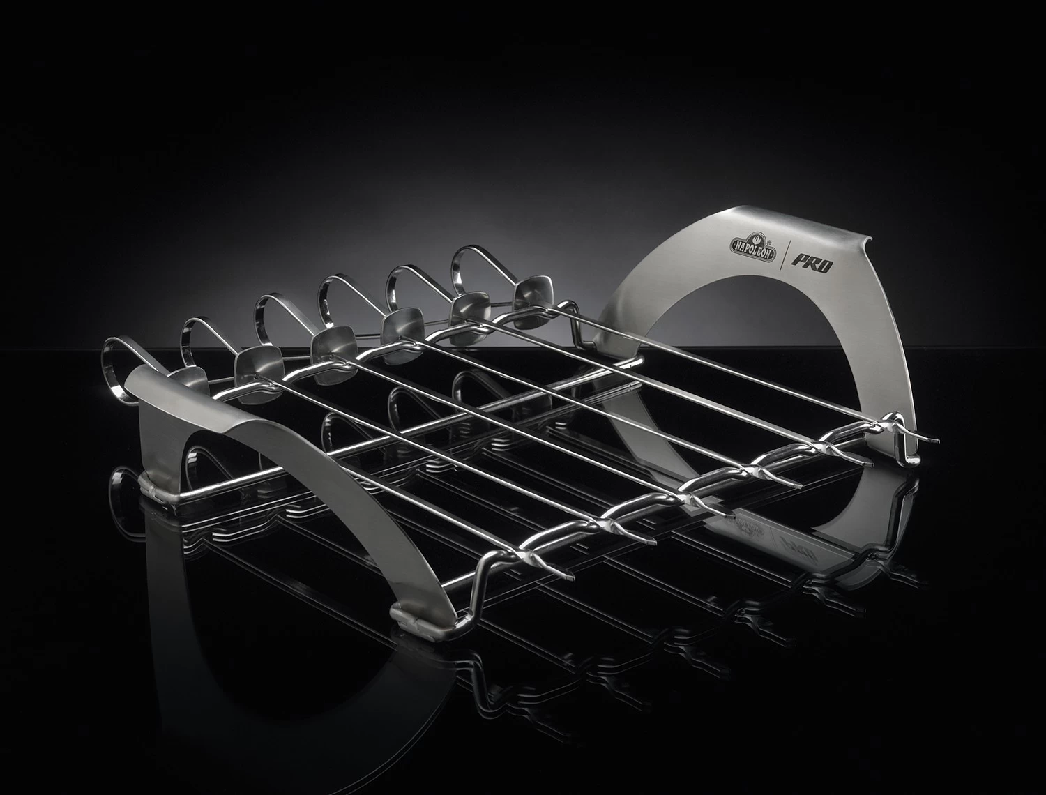 Napoleon PRO Pizzastein Mit Halterung Und Spießen - Auslaufartikel 4 Napoleon PRO Pizzastein Mit Halterung Und Spießen - Auslaufartikel – Bild 4