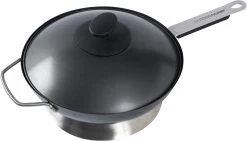 Outdoorchef Wok Carbonstahl Mit Deckel + Wokring
