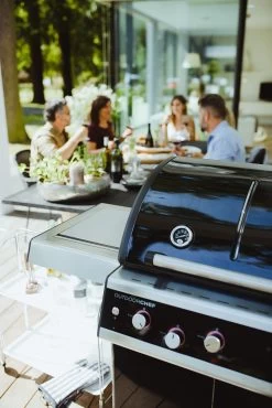 Outdoorchef Dualchef 325 G Gasgrill Mit Seitenkocher + BLAZING ZONE Infrarotbrenner -Geschäft Für Grillzubehör outdoorchef dualchef 325 g grillen 18 700 02