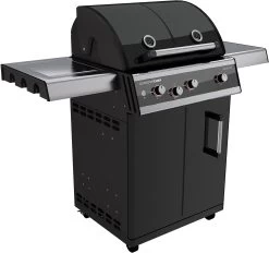 Outdoorchef Dualchef 325 G Gasgrill Mit Seitenkocher + BLAZING ZONE Infrarotbrenner -Geschäft Für Grillzubehör outdoorchef dualchef 325 g seitlich 18 700 02
