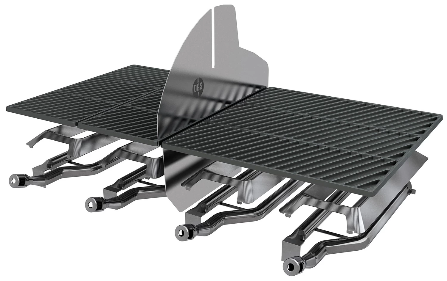 Outdoorchef Dualchef S 425 G Edelstahl Gasgrill Mit Seitenkocher + BLAZING ZONE Infrarotbrenner 5 Outdoorchef Dualchef S 425 G Edelstahl Gasgrill Mit Seitenkocher + BLAZING ZONE Infrarotbrenner – Bild 5