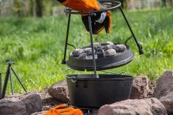 Petromax Feuertopf Deckelhalter Pro-ft Dutch Oven Zubehör -Geschäft Für Grillzubehör petromax feuertopf deckelhalter anheben
