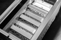 Thüros PRO1 - Modularer Holzkohle Tischgrill Mit Edelstahlrost -Geschäft Für Grillzubehör thueros pro1 detail innen 1